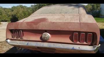 Barn find 1969 Mach 1 Mustang. Part 1