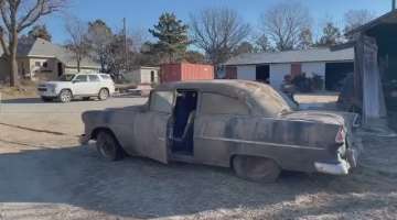 1955 Chevy , barn find, original owner,
