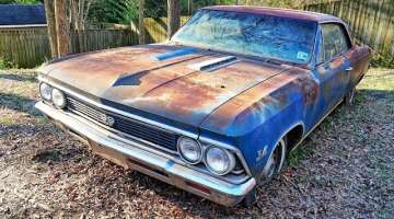 Backyard Barn Find: 1966 Chevelle SS 396, Sunk 35 years, We Dig Out, Buy, And Start