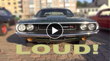 1970 Dodge Challenger R/T 440 Magnum - amazing V8 and exhaust sound!