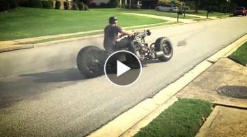 2nd Test Drive of Hydrostatic AWD Turbo Diesel Motorcycle